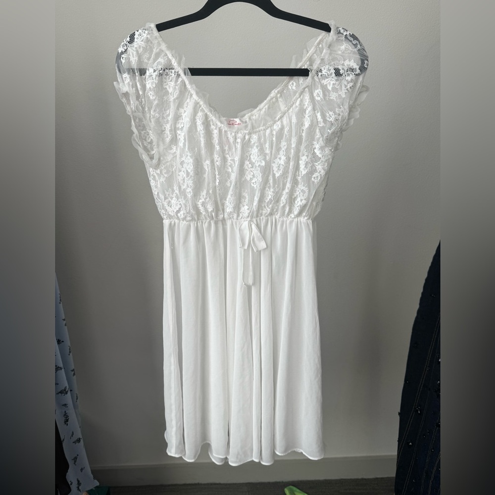 Oscar de la renta pink label slip dress